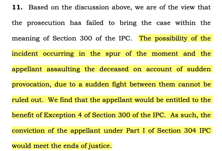 2025 INSC 140 Ajai Kumar Chauhan vs State Of Uttar Pradesh - Murder Conviction Modified To S 304 IPC